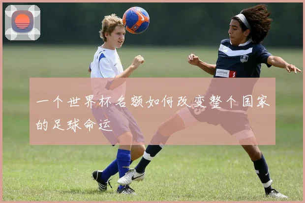 一个世界杯名额如何改变整个国家的足球命运
