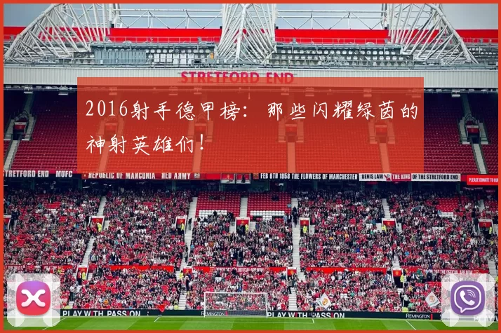 2016射手德甲榜：那些闪耀绿茵的神射英雄们！